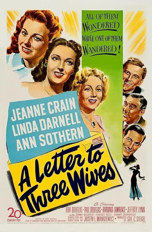 A Letter to Three Wives film posteri
