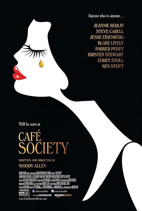 Café Society film posteri