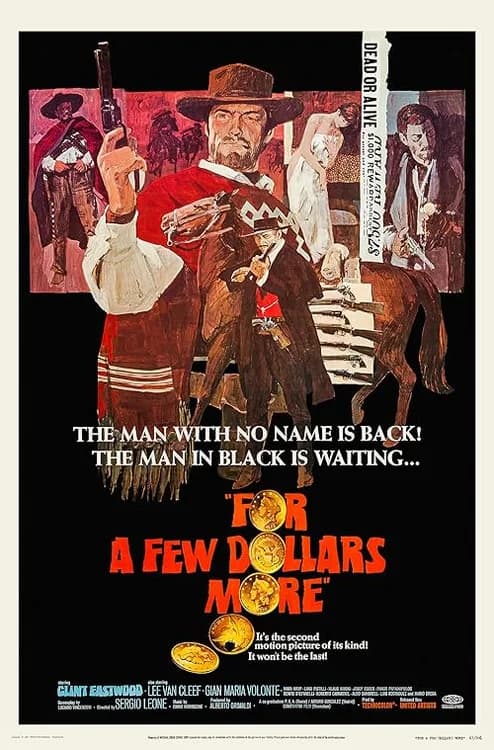 For a Few Dollars More film posteri