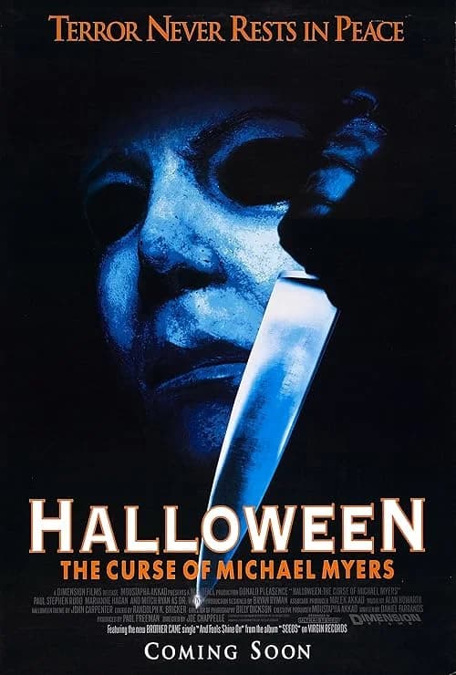 Halloween: The Curse of Michael Myers film posteri