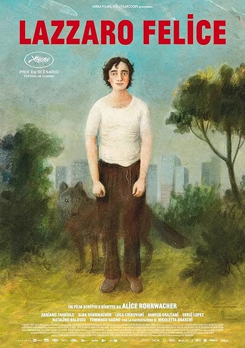 Happy as Lazzaro film posteri