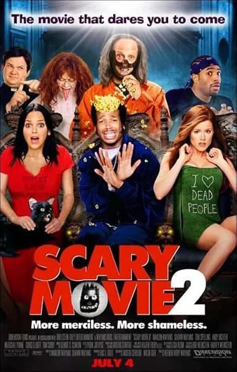 Scary Movie 2 film posteri
