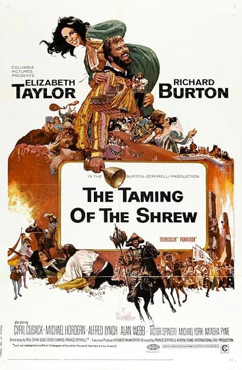The Taming of The Shrew film posteri