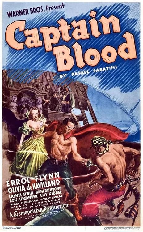 Captain Blood film posteri
